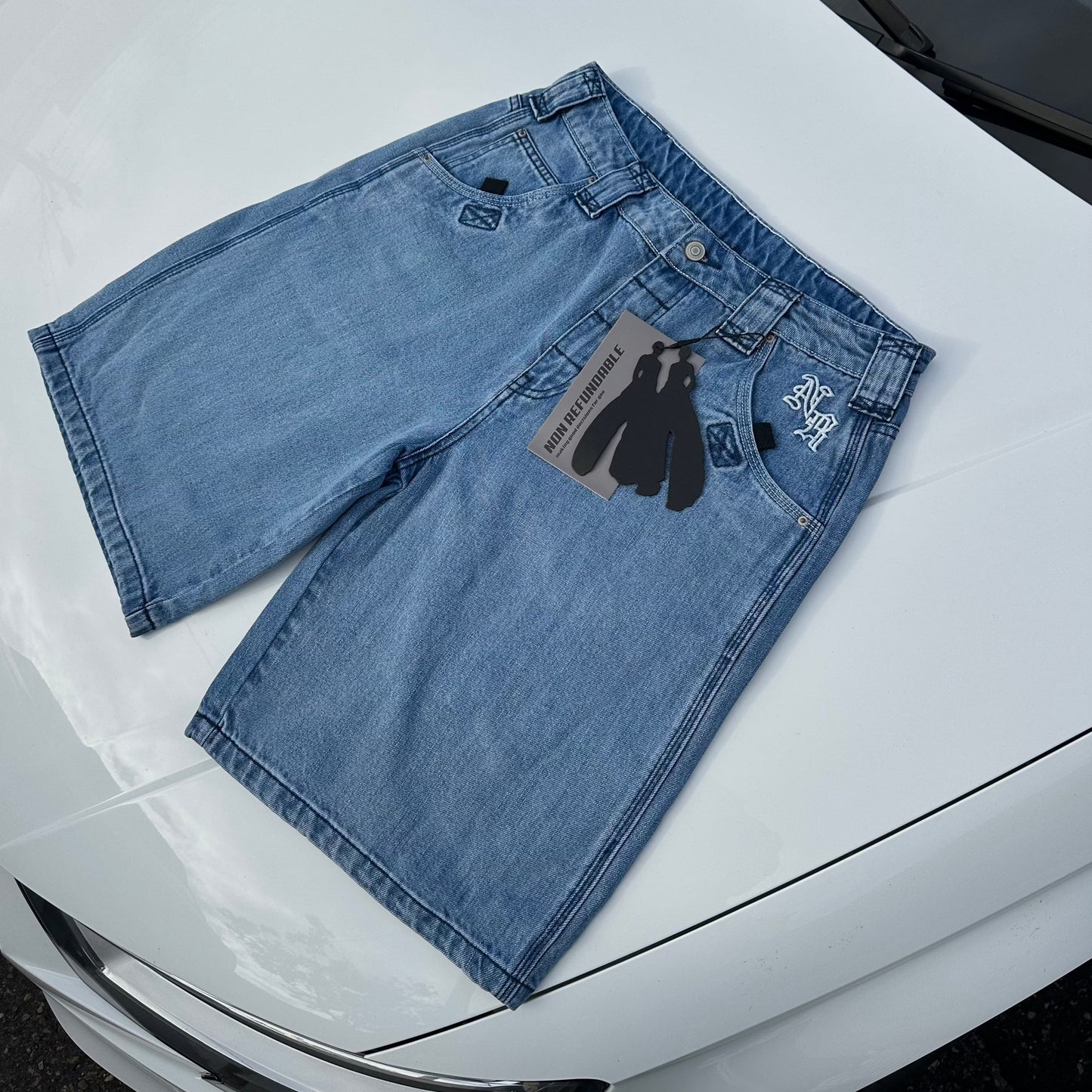 NR TEMPO JORTS (BLUE DENIM)